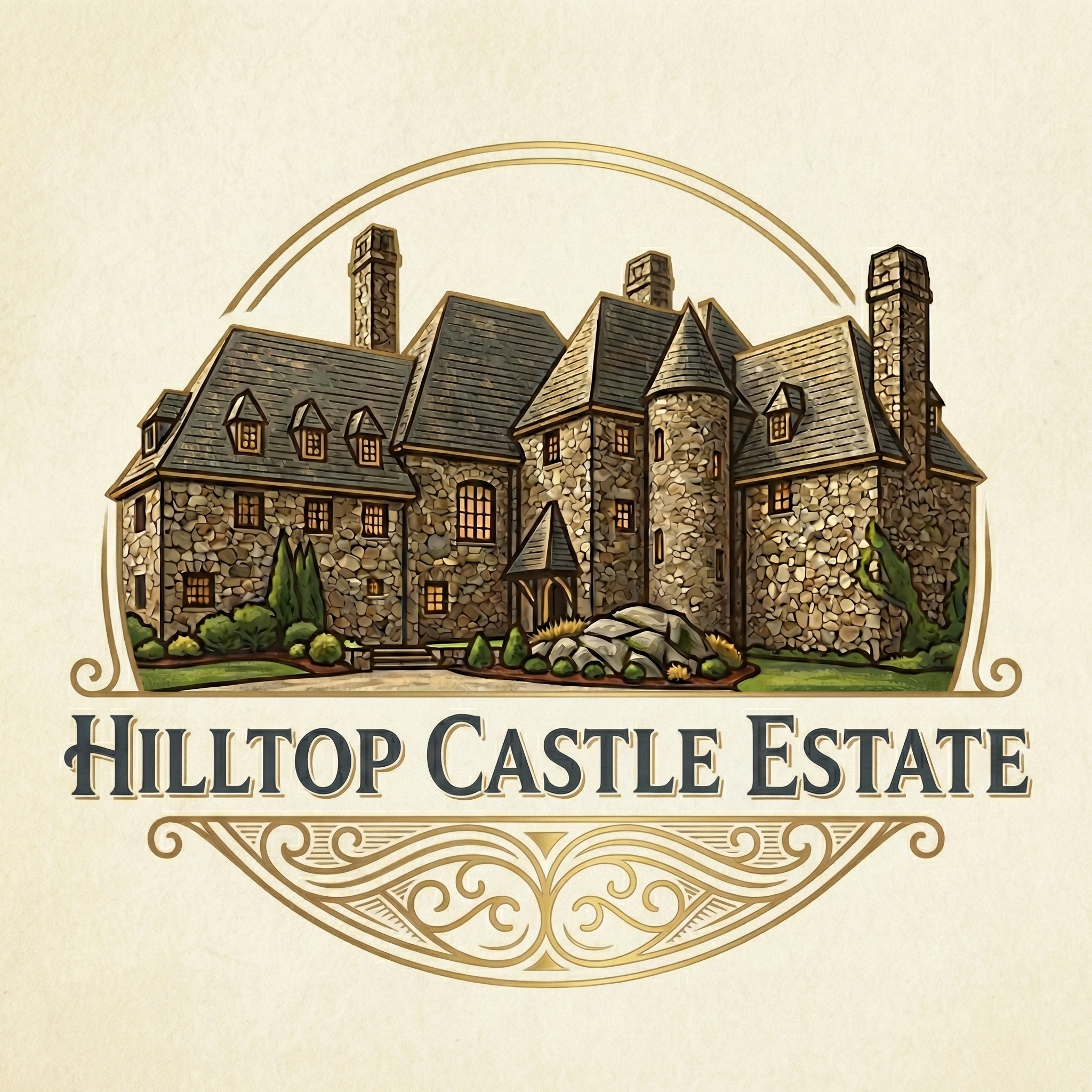 Hilltop Castle Estate logo